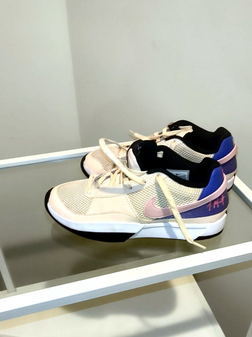 New Balance 650 High-Top Men's Sneakers White/Purple - US 9.5